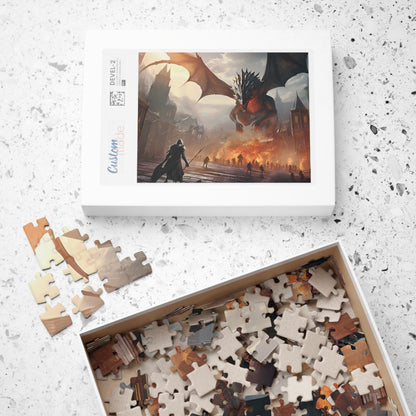 Dragon Attack- Jigsaw Puzzle