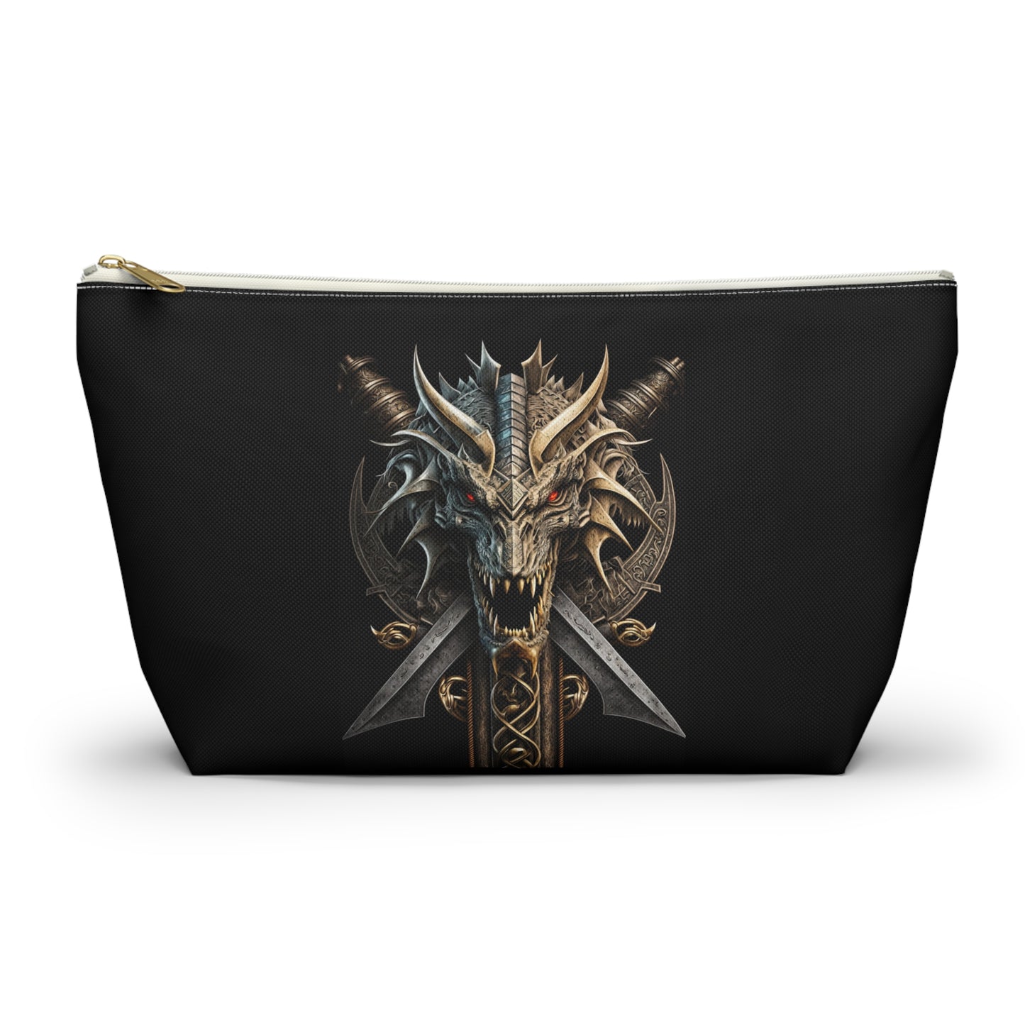 Dragon Skull- Zippered Pouch