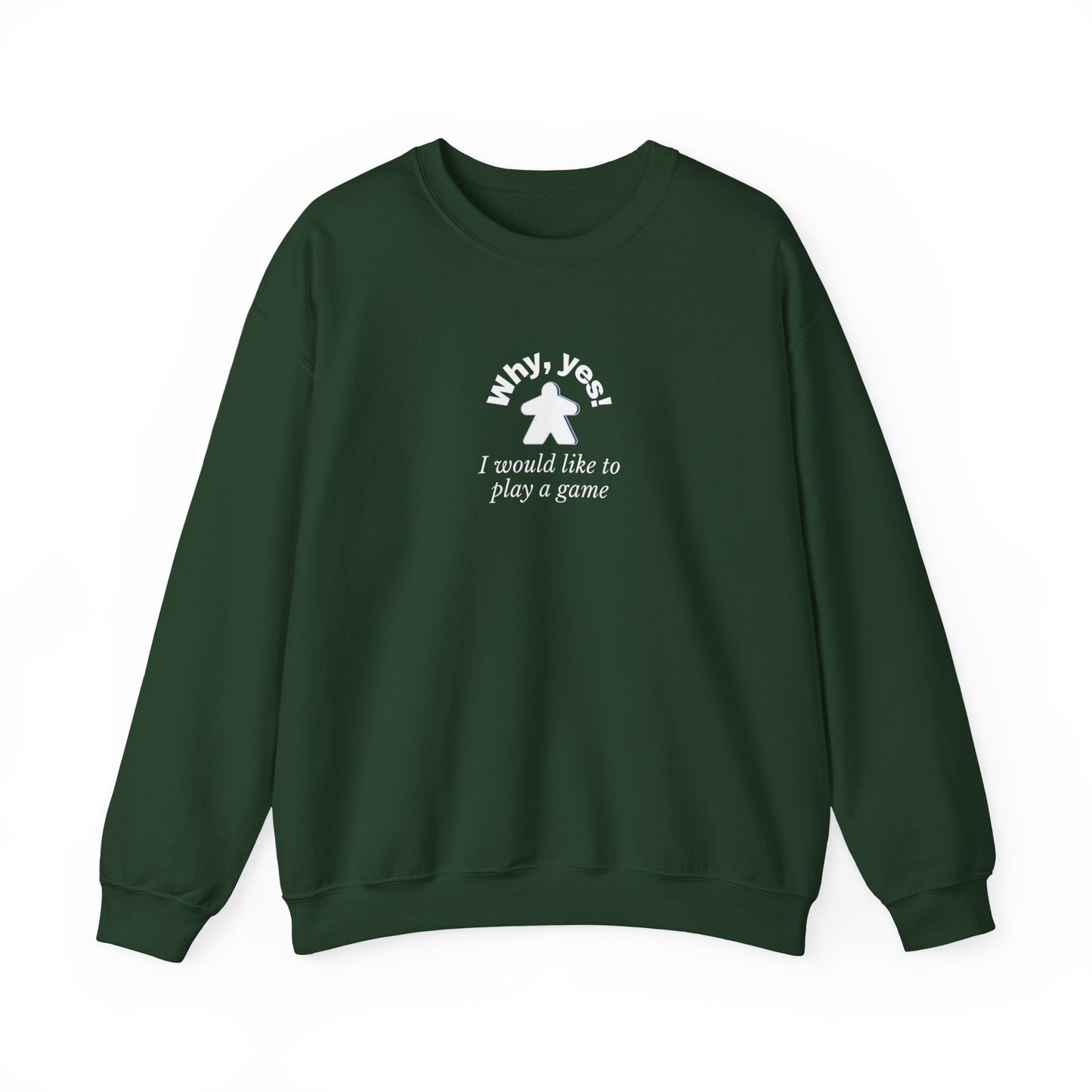 Play A Game- Unisex Crewneck Sweatshirt