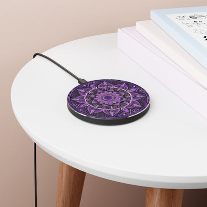 Purple Mandala- Wireless Charger