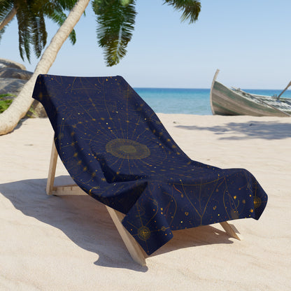 Celestial Mandala- Beach Towel