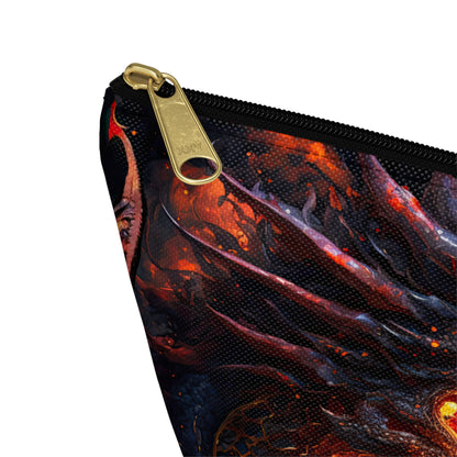 Fire Dragon- Zippered Pouch