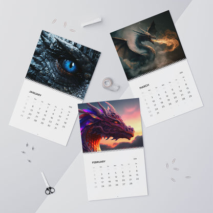 2025 Dragon Wall Calendar