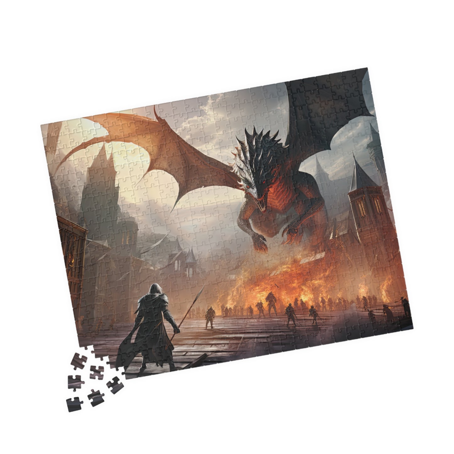 Dragon Attack- Jigsaw Puzzle