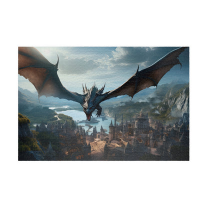 Dragon in Flight- Jigsaw Puzzle