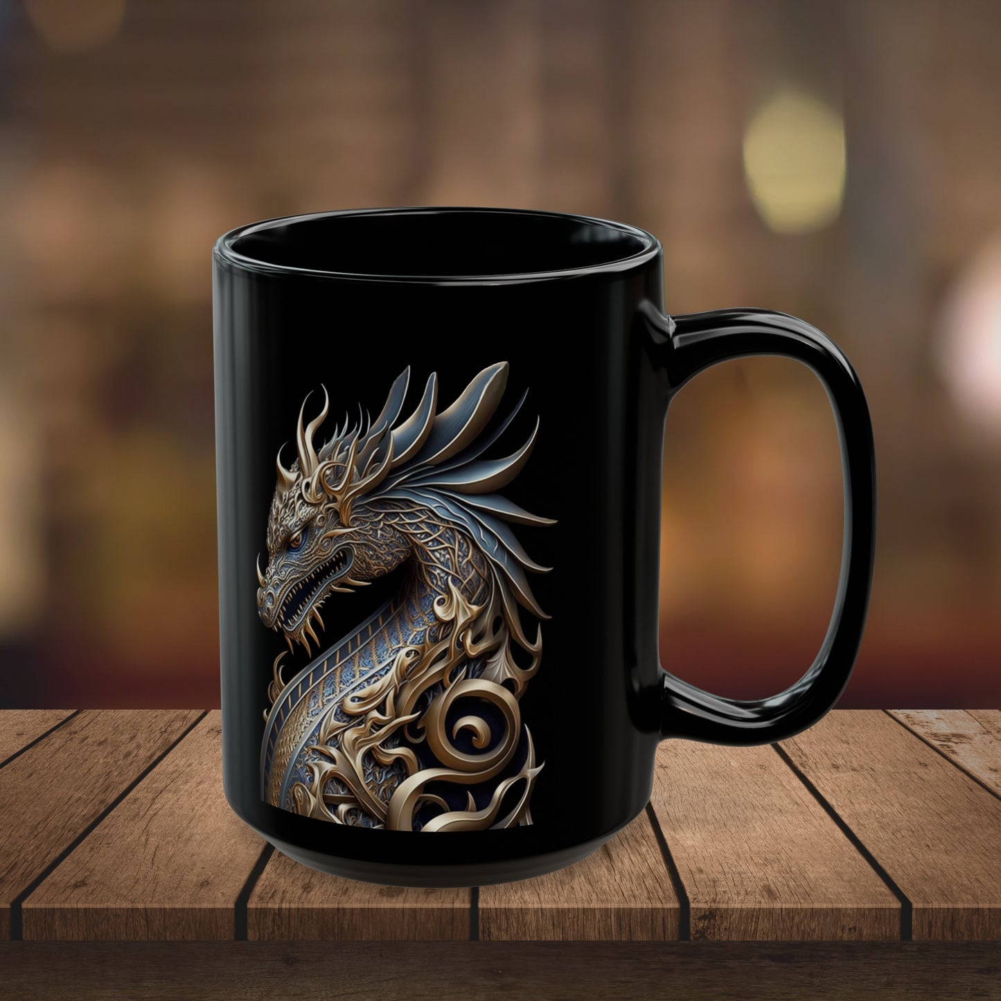 Metal Dragon- Coffee Mug