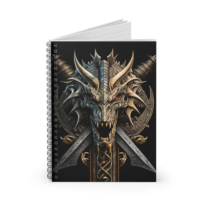 Dragon Skull- Spiral Notebook