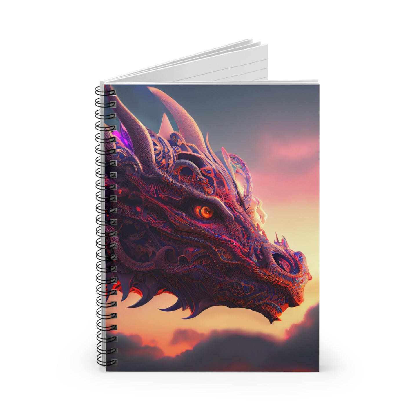 Red Dragon- Spiral Notebook