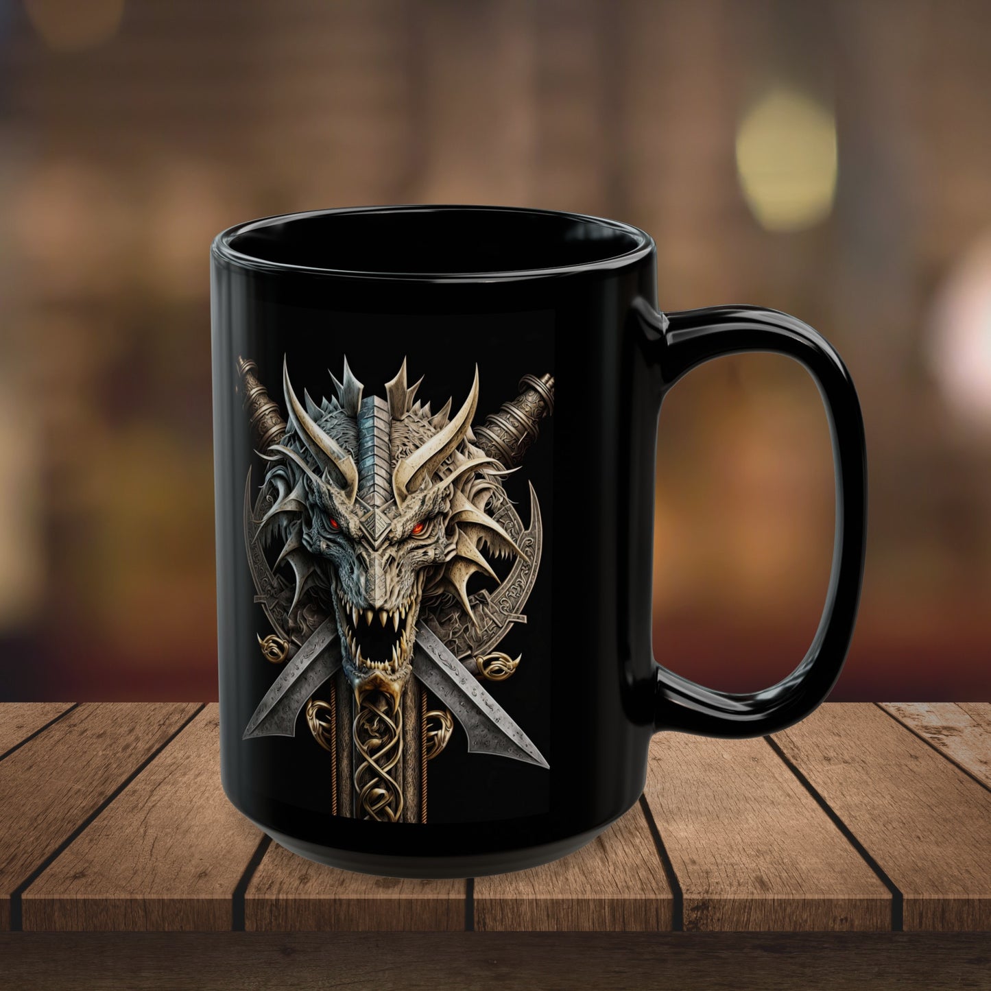 Dragon Skull- Coffee Mug