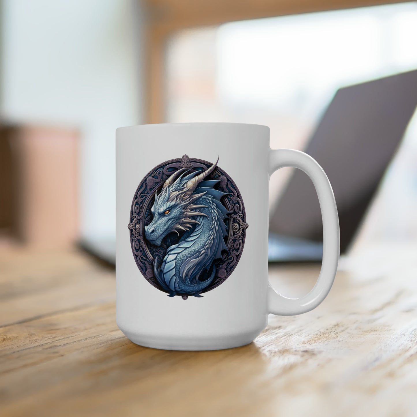 Blue Dragon- Coffee Mug