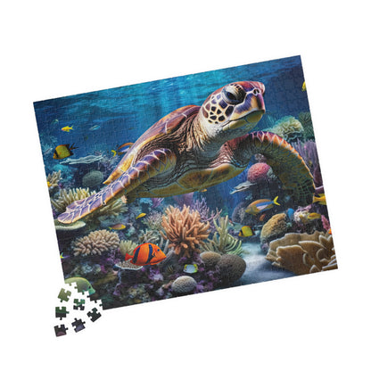 Loggerhead Turtle- Jigsaw Puzzle