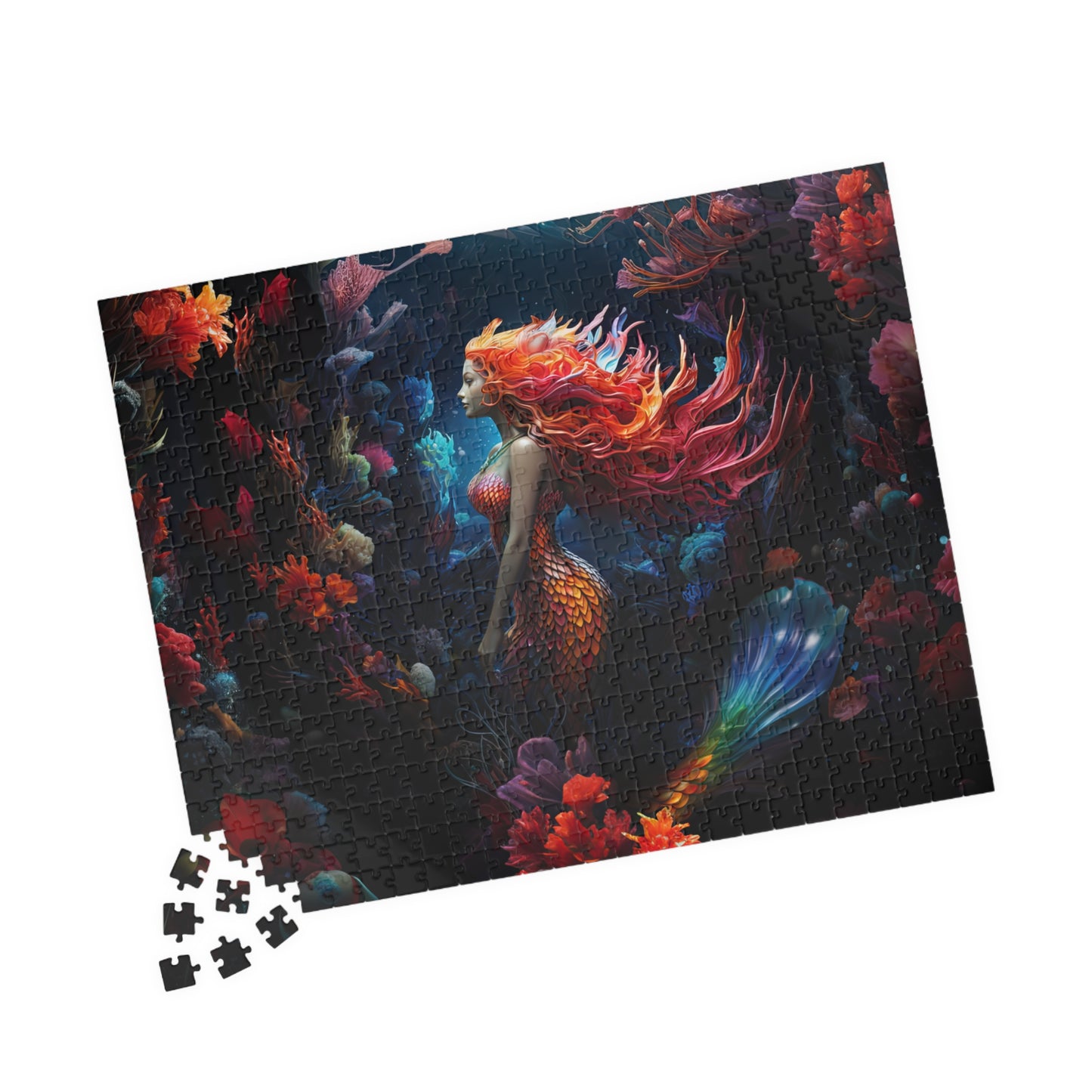 Underwater Mermaid- Jigsaw Puzzle