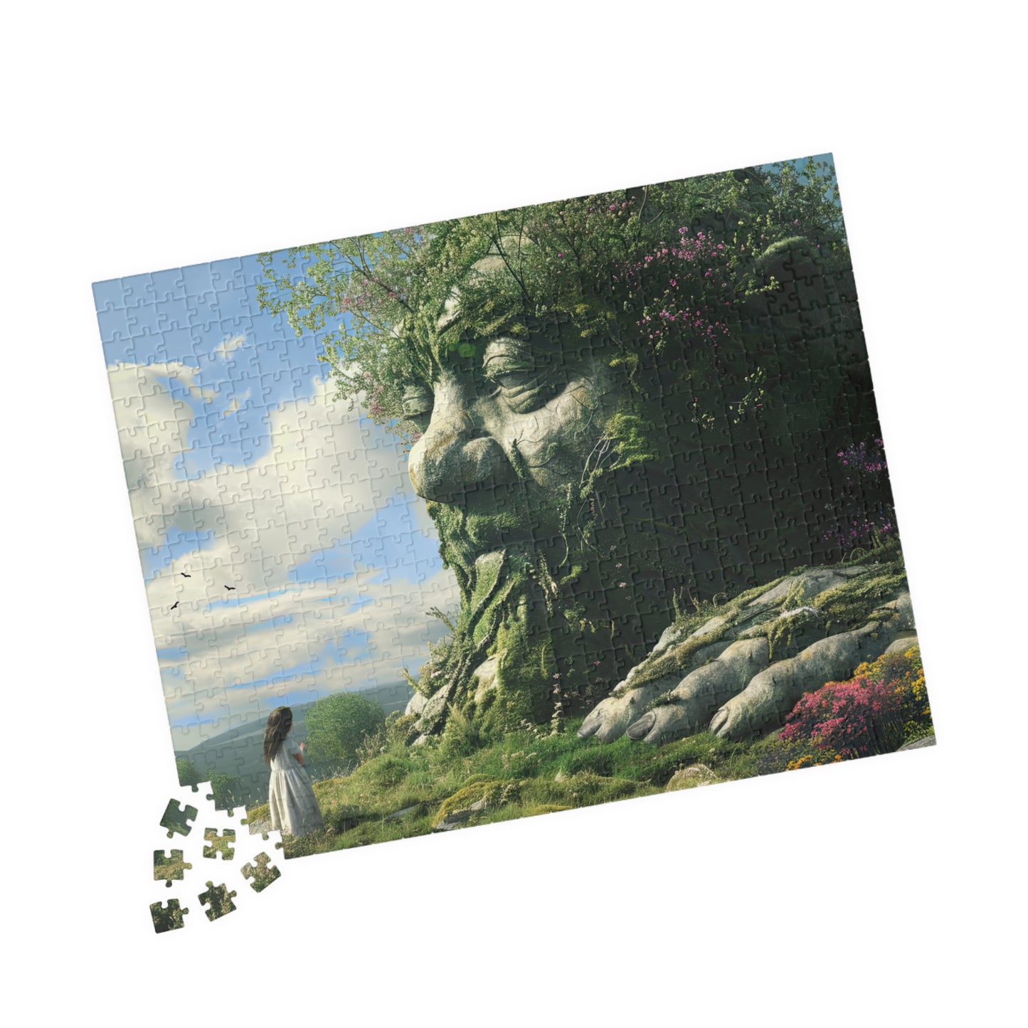 Earth Elemental Fantasy Art Puzzle