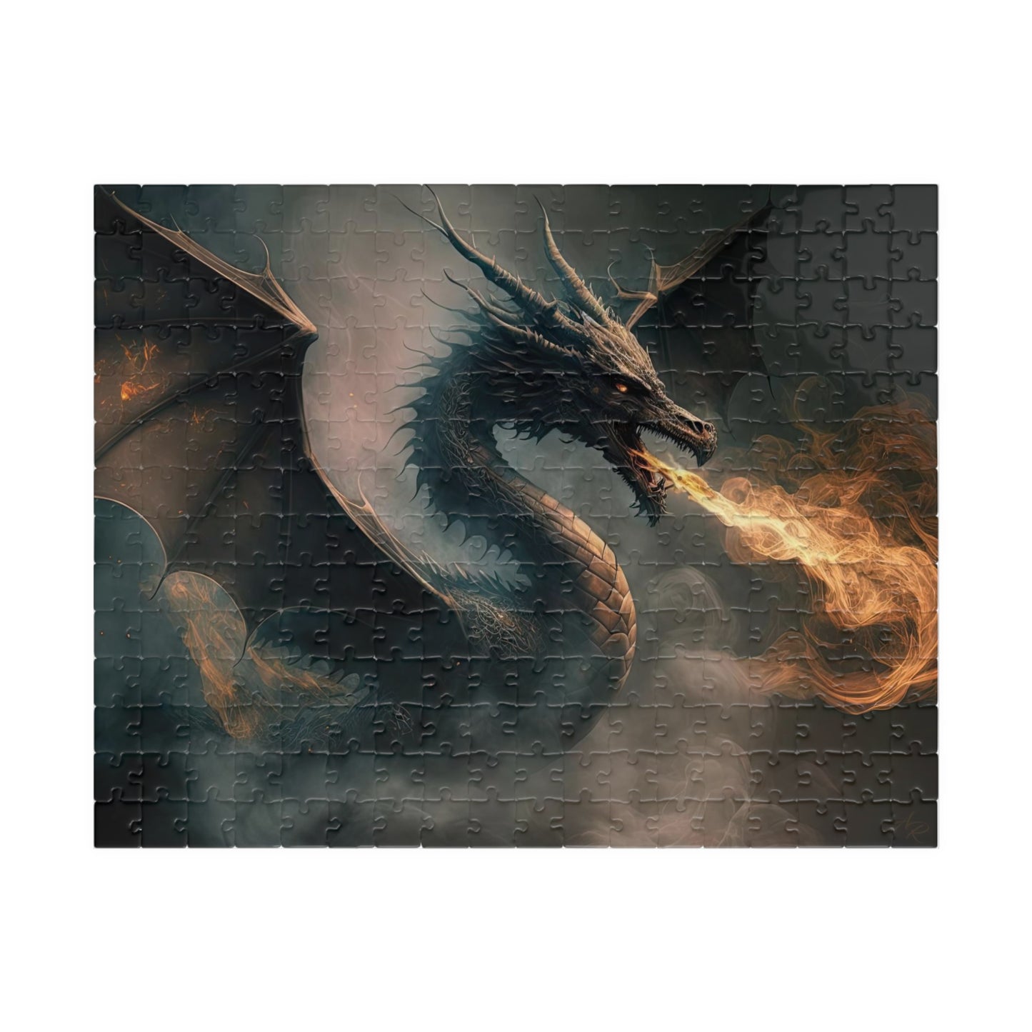 Fire Breathing Dragon- Jigsaw Puzzle