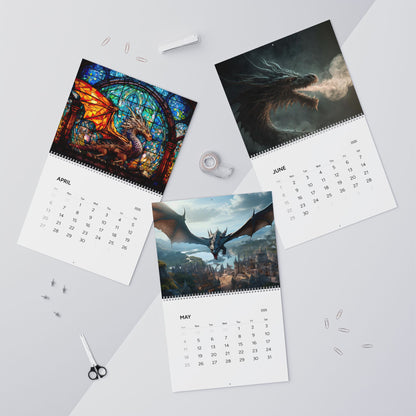 2025 Dragon Wall Calendar