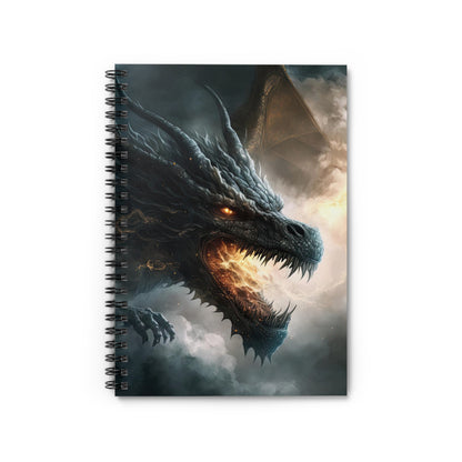 Dragon and Clouds- Spiral Notebook