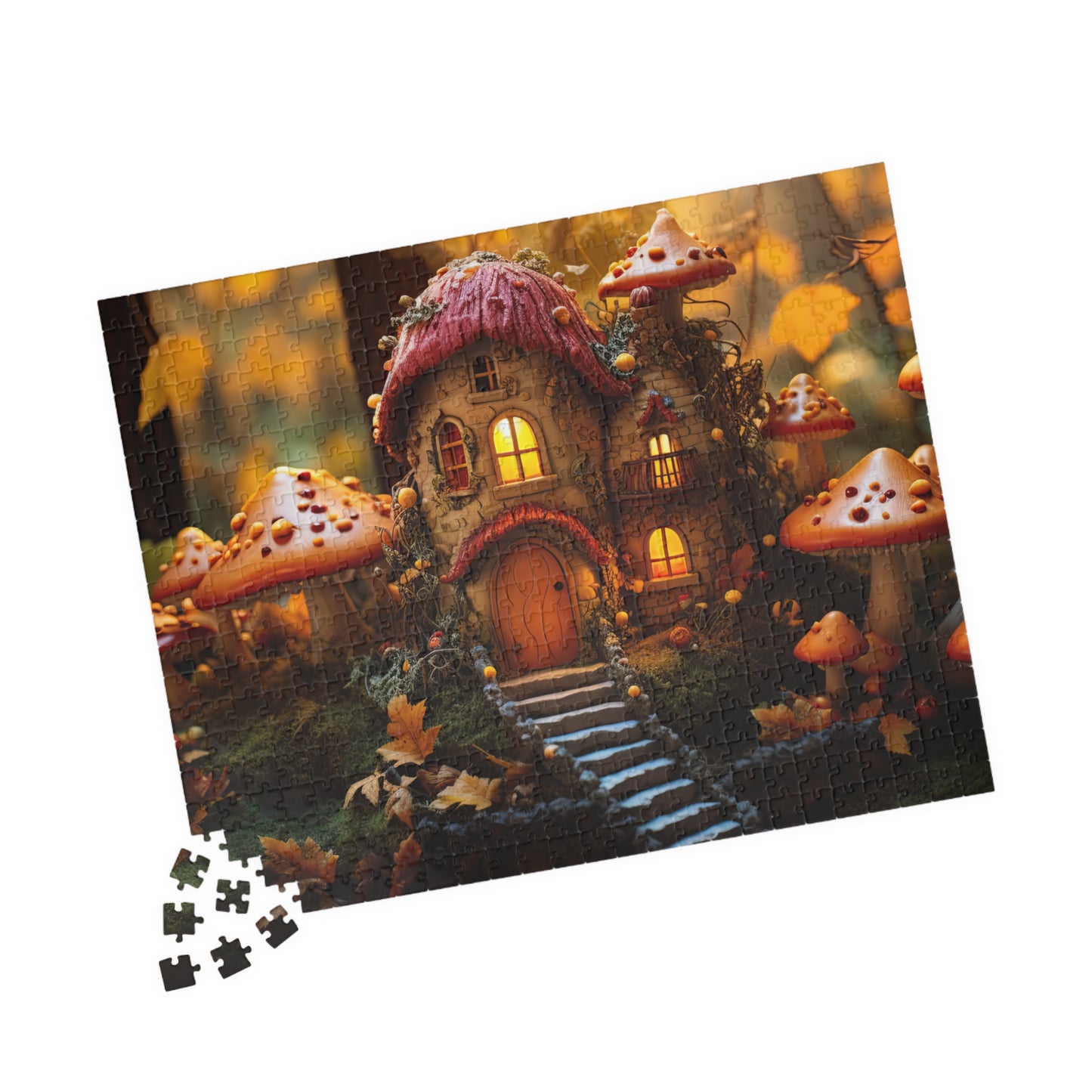 Autumn Fairy House- Jigsaw Puzzle