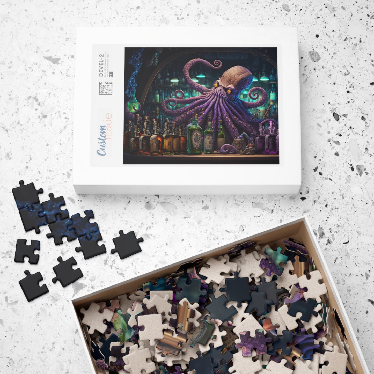 Octopus Bartender- Jigsaw Puzzle