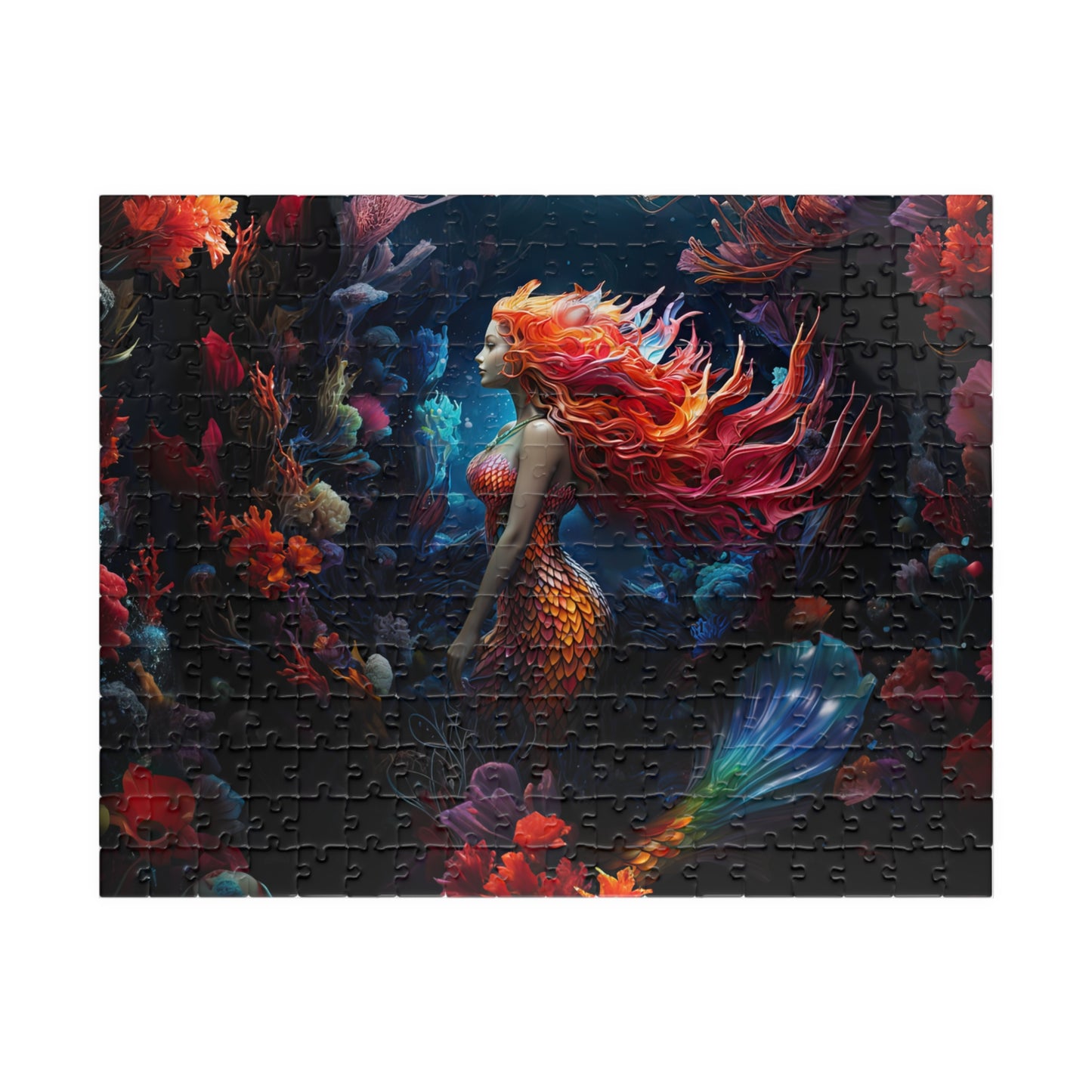 Underwater Mermaid- Jigsaw Puzzle