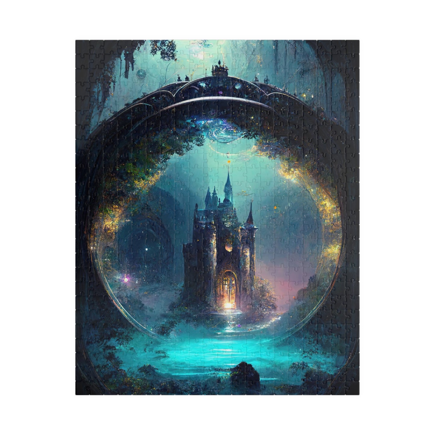 Magic Portal to Castle- Jigsaw Puzzle