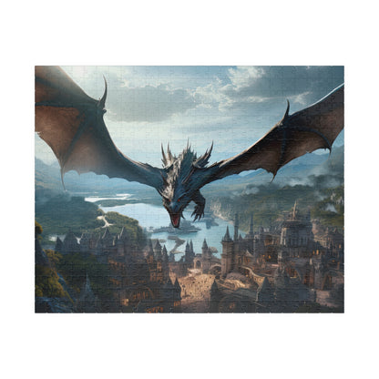 Dragon in Flight- Jigsaw Puzzle