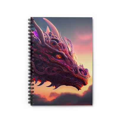 Red Dragon- Spiral Notebook