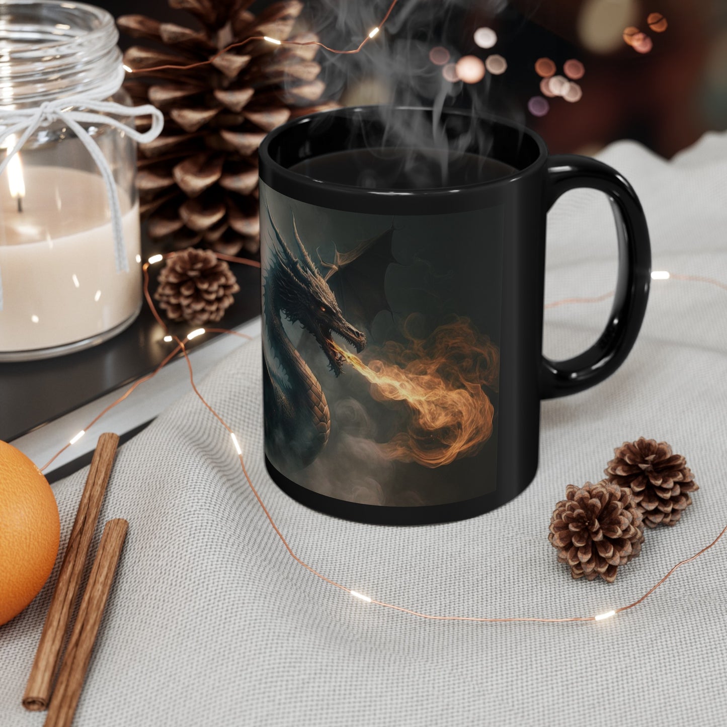 Fire Breathing Dragon- Coffee Mug