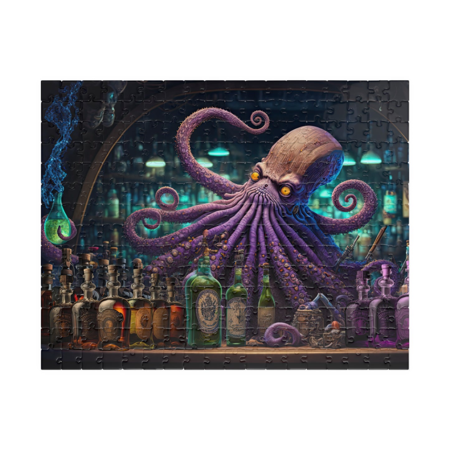 Octopus Bartender- Jigsaw Puzzle