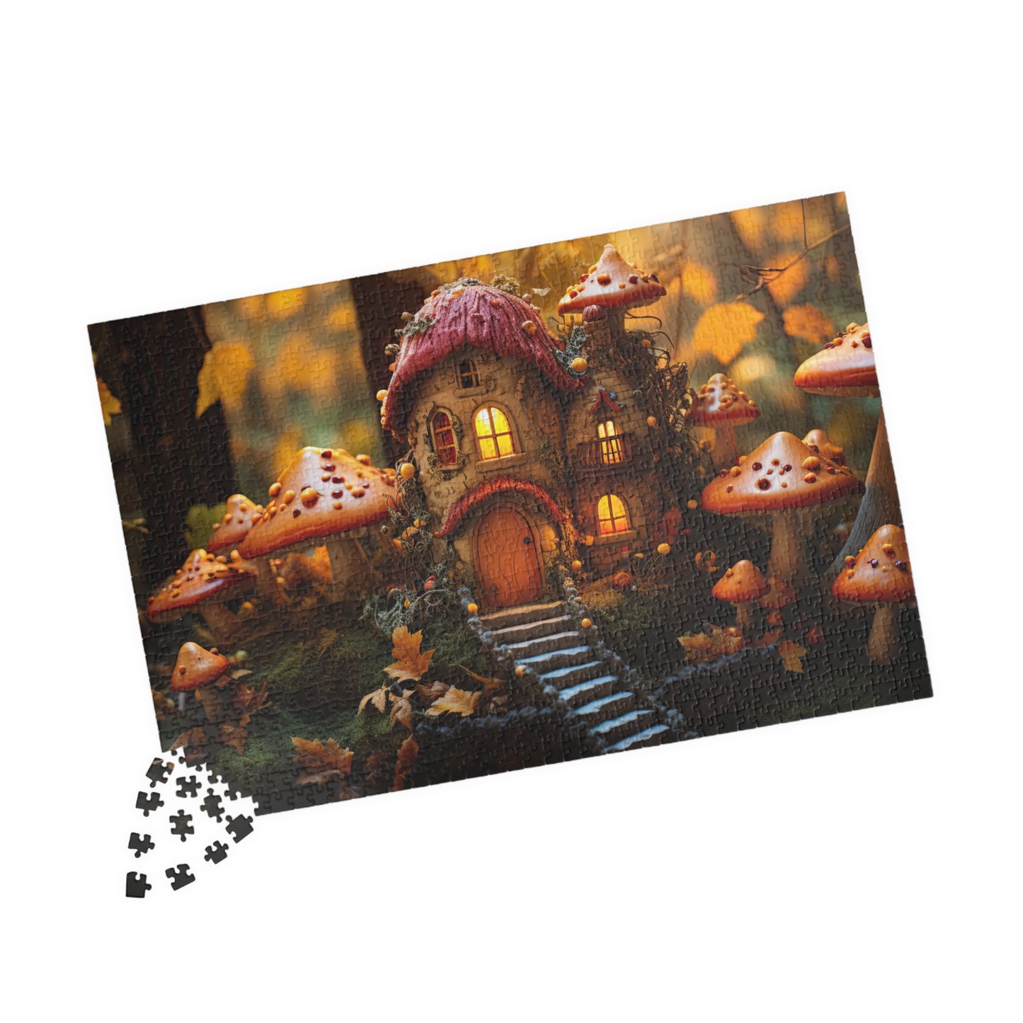 Autumn Fairy House- Jigsaw Puzzle