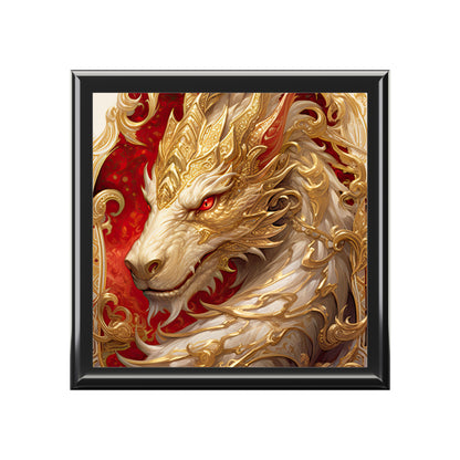 White Dragon- Storage/Dice Box