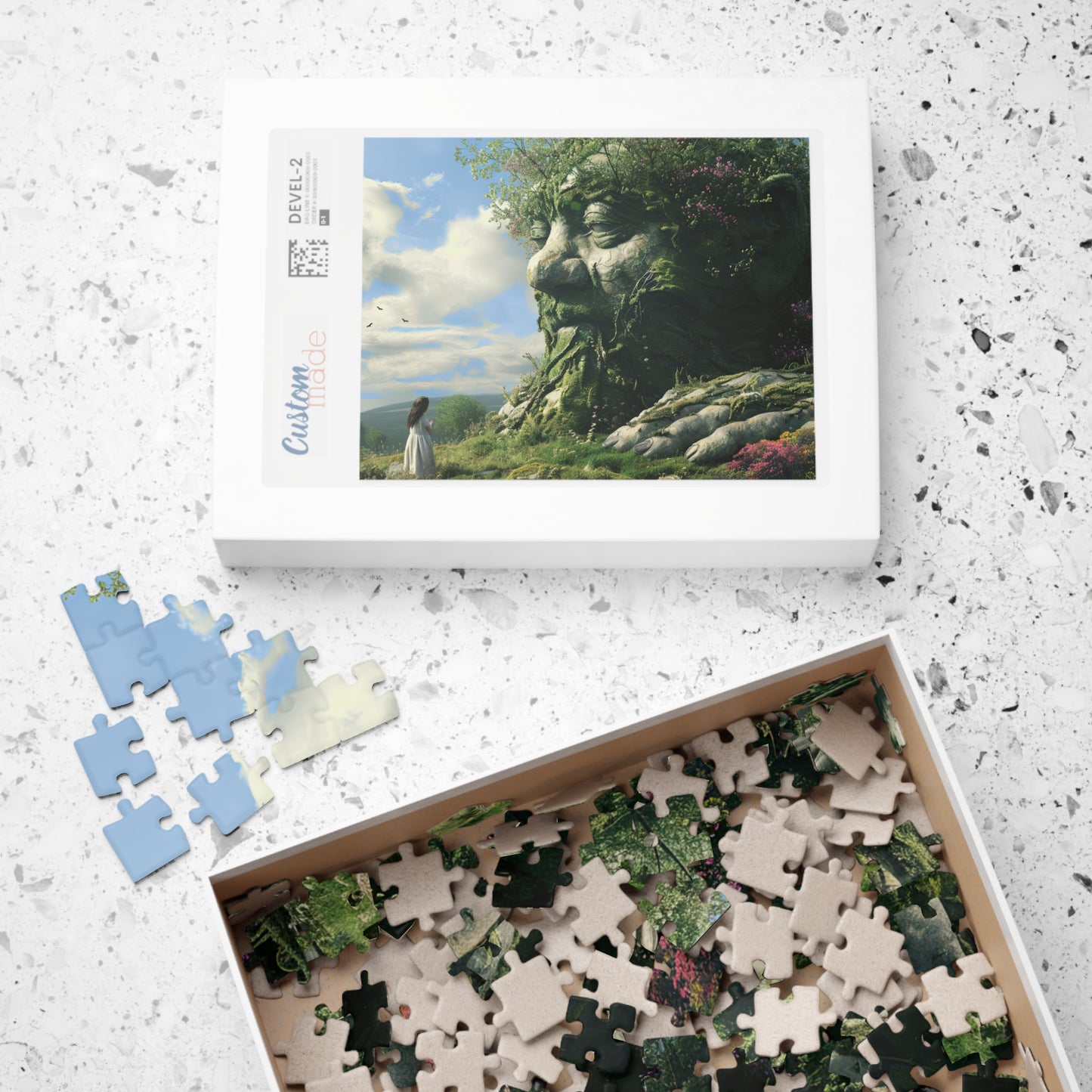 Earth Elemental Fantasy Art Puzzle