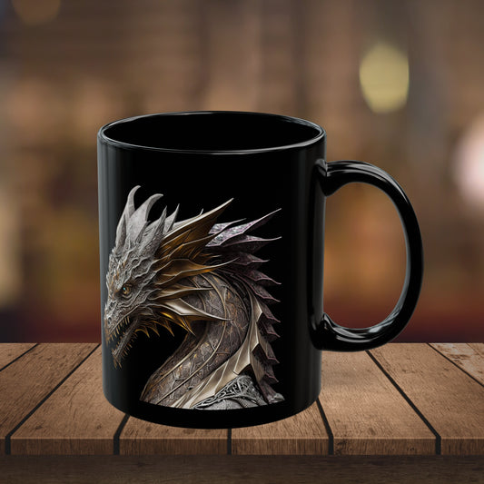 Metallic Dragon- Coffee Mug