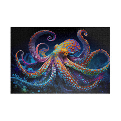 Colorful Octopus- Jigsaw Puzzle