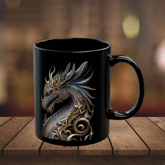 Metal Dragon- Coffee Mug