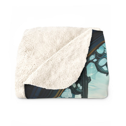 Magical Fairy Castle- Sherpa Fleece Blanket