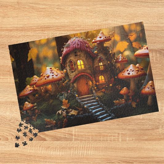 Autumn Fairy House- Jigsaw Puzzle