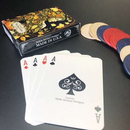 Autumn Maiden- Premium Playing Cards