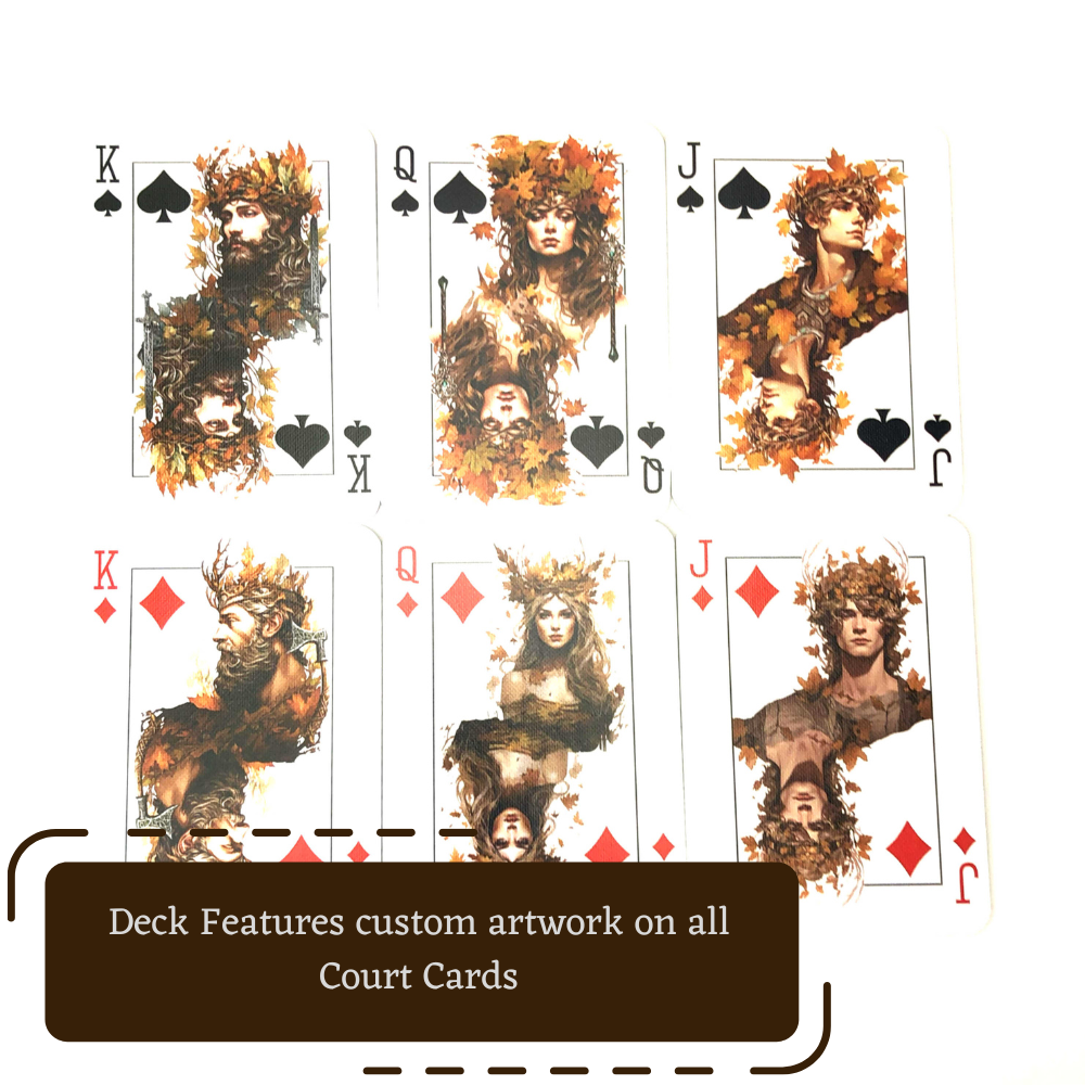 Autumn Maiden- Premium Playing Cards