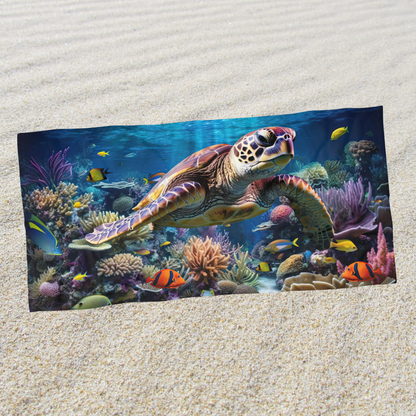 Sea Turtle- Beach Towel