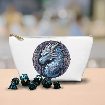 Blue Dragon- Zippered Pouch