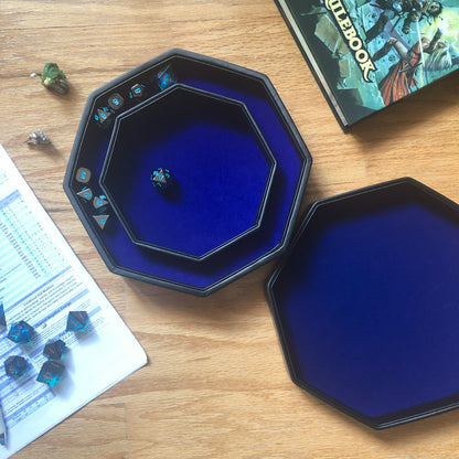 Dice Rolling Tray- Dragon and Shield