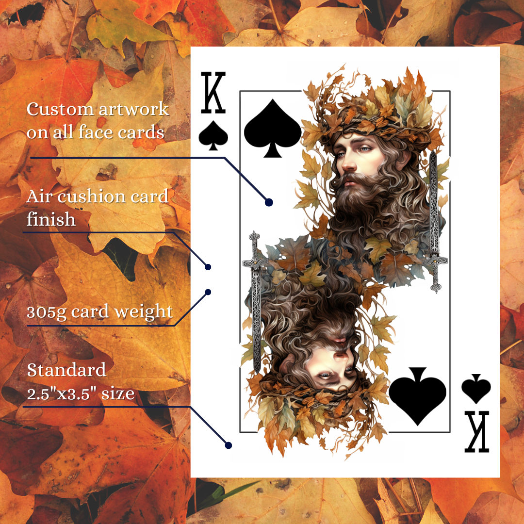 Autumn Maiden- Premium Playing Cards