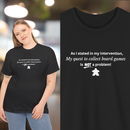 Board Game Intervention: Unisex Cotton Tee