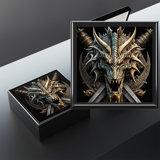 Dragon Skull- Storage/Dice Box