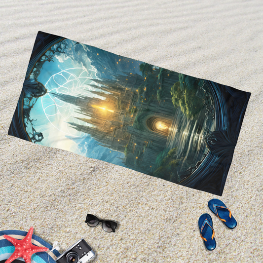 Fantasy Castle- Beach Towel