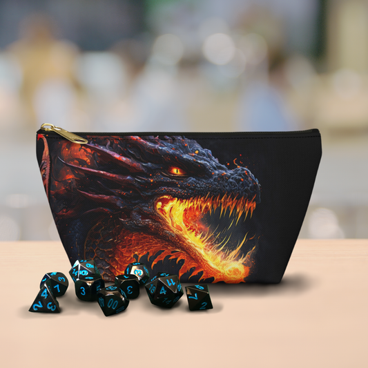 Fire Dragon- Zippered Pouch