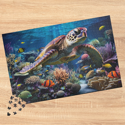 Loggerhead Turtle- Jigsaw Puzzle