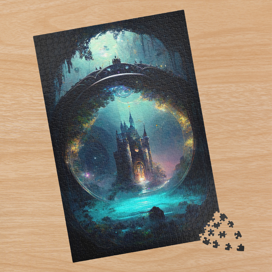 Magic Portal to Castle- Jigsaw Puzzle