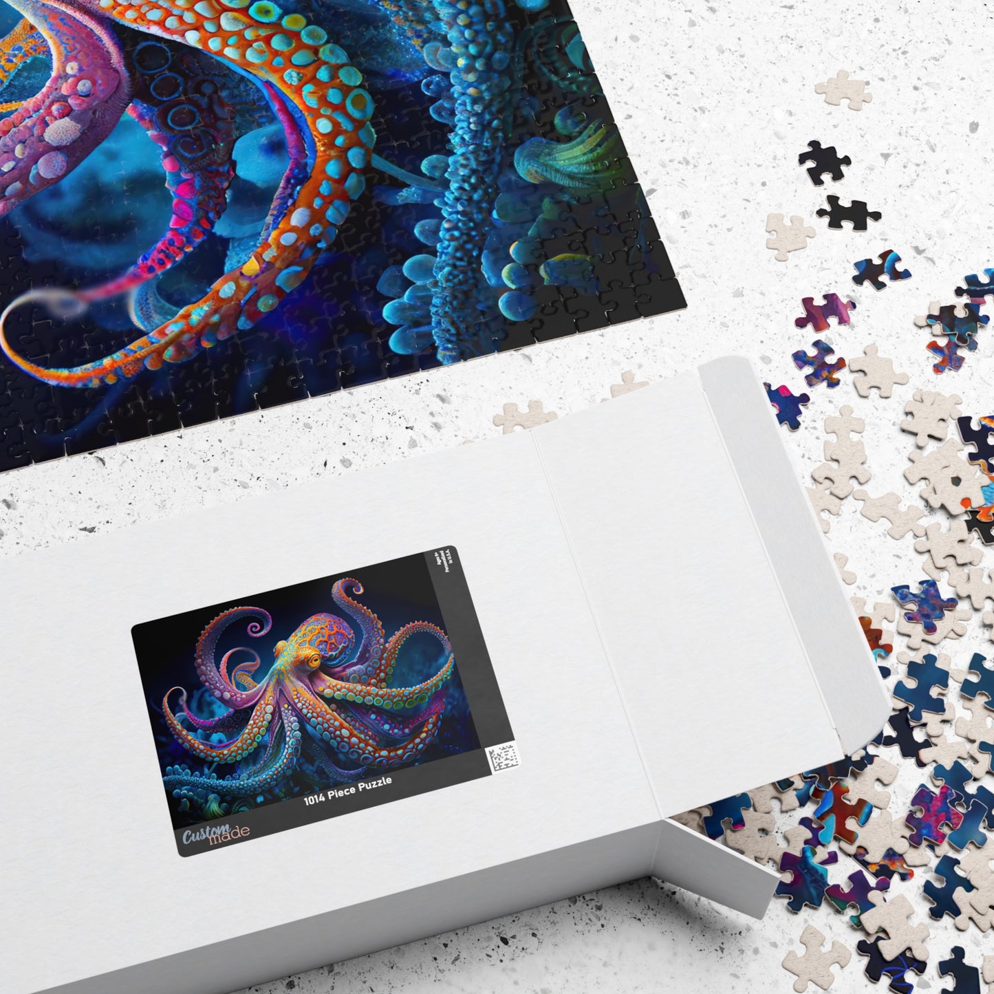 Colorful Octopus- Jigsaw Puzzle