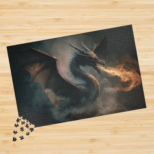 Fire Breathing Dragon- Jigsaw Puzzle